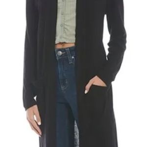 Women Long Pocket Cardigan